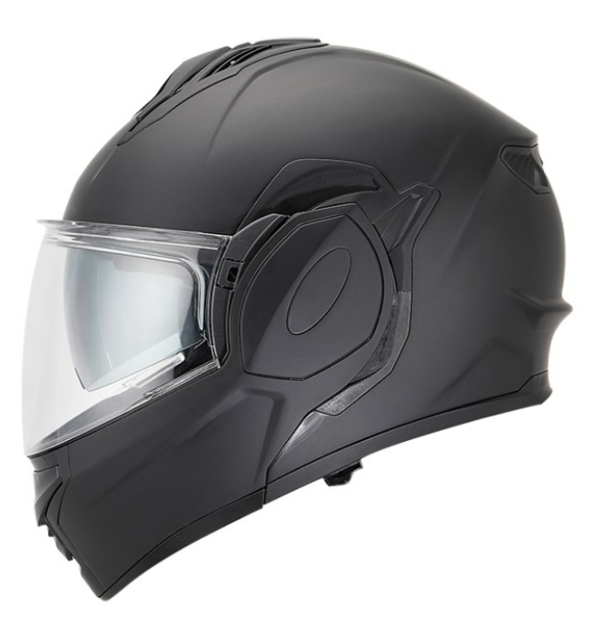 Отваряема каска AMOQ Helmet MI200 mattblack